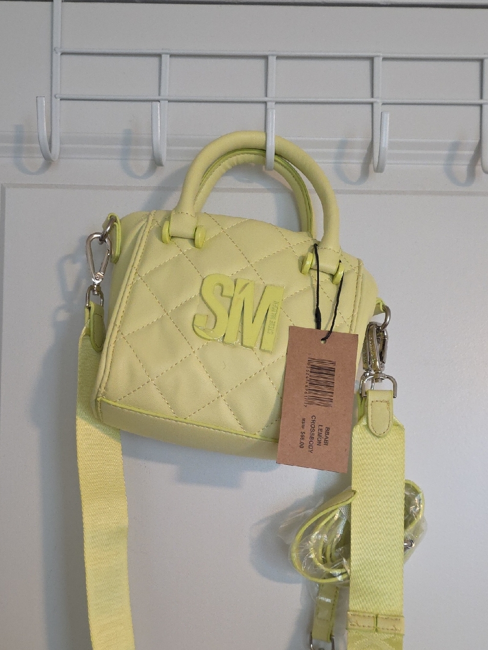 NWT Steve Madden Bbabi Lemon Crossbody